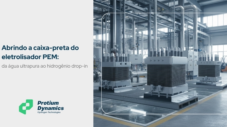Abrindo a caixa-preta do Eletrolisador PEM: da água ultrapura ao hidrogênio drop-in