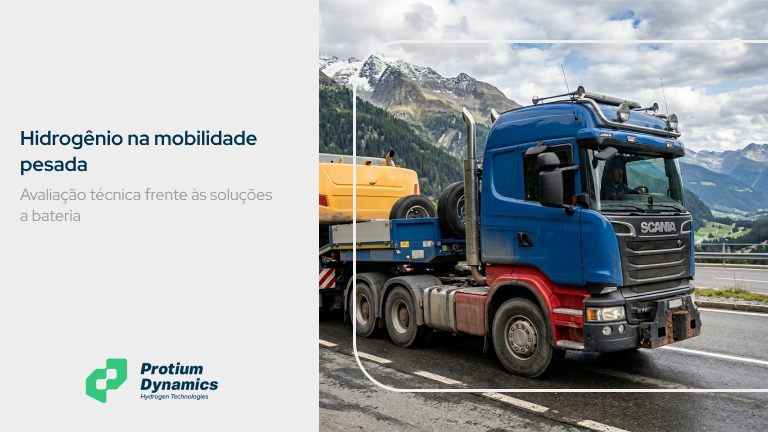 Hidrogênio na mobilidade pesada: avaliação técnica frente às soluções a bateria