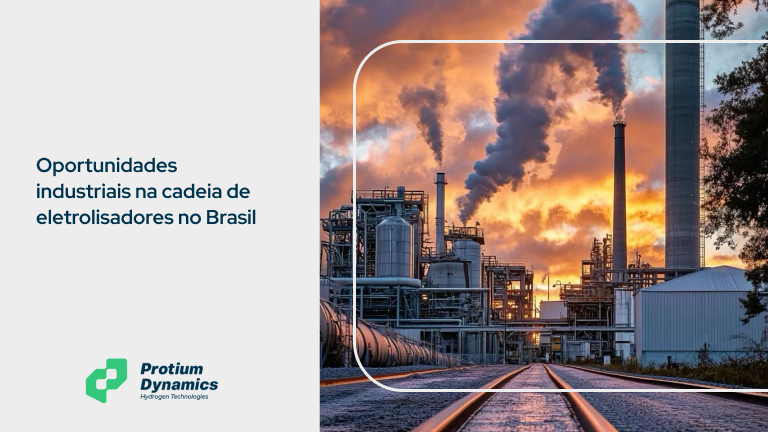 Oportunidades industriais na cadeia de eletrolisadores no Brasil